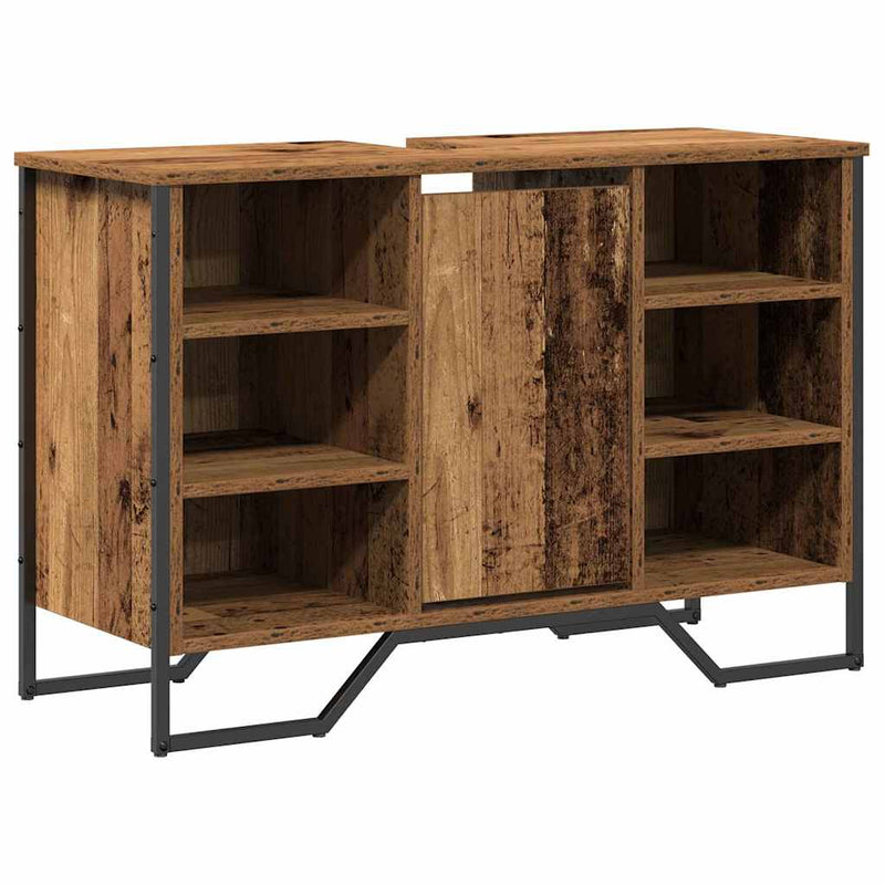 Dulap pentru Chiuveta de Baie Lemn Vechi 91 x 35 x 60 cm