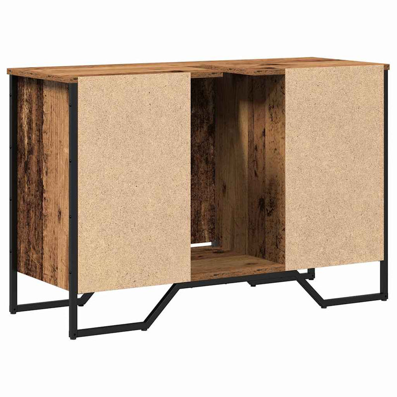 Dulap pentru Chiuveta de Baie Lemn Vechi 91 x 35 x 60 cm