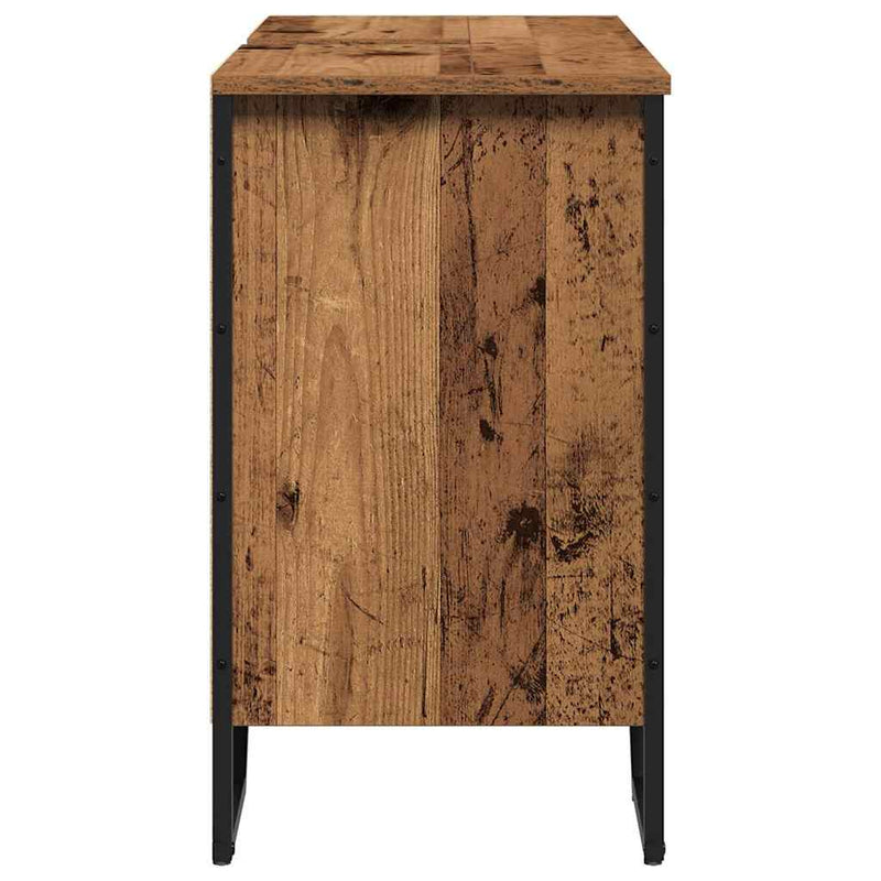 Dulap pentru Chiuveta de Baie Lemn Vechi 91 x 35 x 60 cm