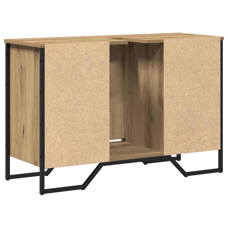 Dulap pentru Chiuveta de Baie Stejar Artizanal 91 x 35 x 60 cm