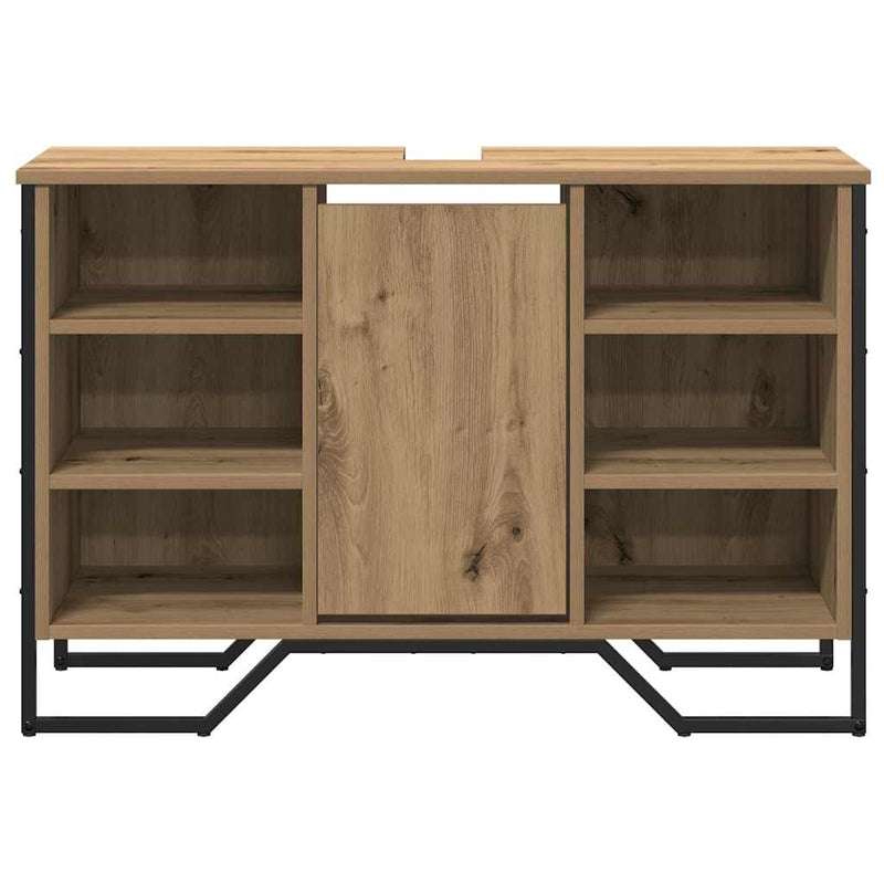 Dulap pentru Chiuveta de Baie Stejar Artizanal 91 x 35 x 60 cm