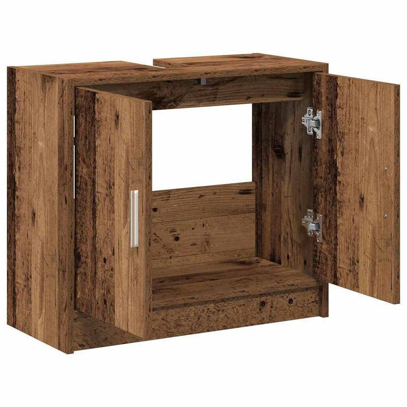 Dulap de Baie Lemn Vechi 63 x 29 x 55 cm Lemn prelucrat