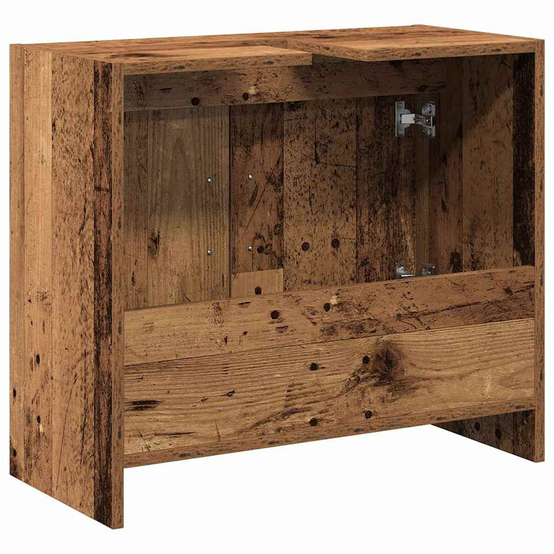 Dulap de Baie Lemn Vechi 63 x 29 x 55 cm Lemn prelucrat