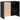 Dulap de Baie Stejar Negru 63 x 29 x 55 cm Lemn prelucrat