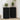 Suport pentru plante 2 buc. Stejar Negru 30 x 30 x 70 cm