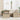 Set dining pentru exterior 5 buc. Bej Rattan poli