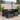 Set dining pentru exterior 5 buc. Negru Rattan poli