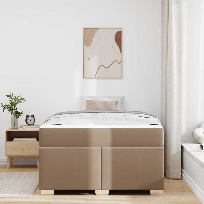 Cadru de pat Cappuccino 120 x 200 cm PVC