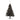 Pom de Crăciun artificial pre-iluminat Negru 150 cm PVC