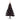 Pom de Crăciun artificial pre-iluminat Negru 150 cm PVC