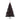 Pom de Crăciun artificial pre-iluminat Negru 180 cm PVC