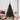 Pom de Crăciun artificial pre-iluminat Negru 180 cm PVC