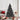 Pom de Crăciun artificial pre-iluminat Negru 180 cm PVC