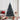 Pom de Crăciun artificial pre-iluminat Negru 180 cm PVC
