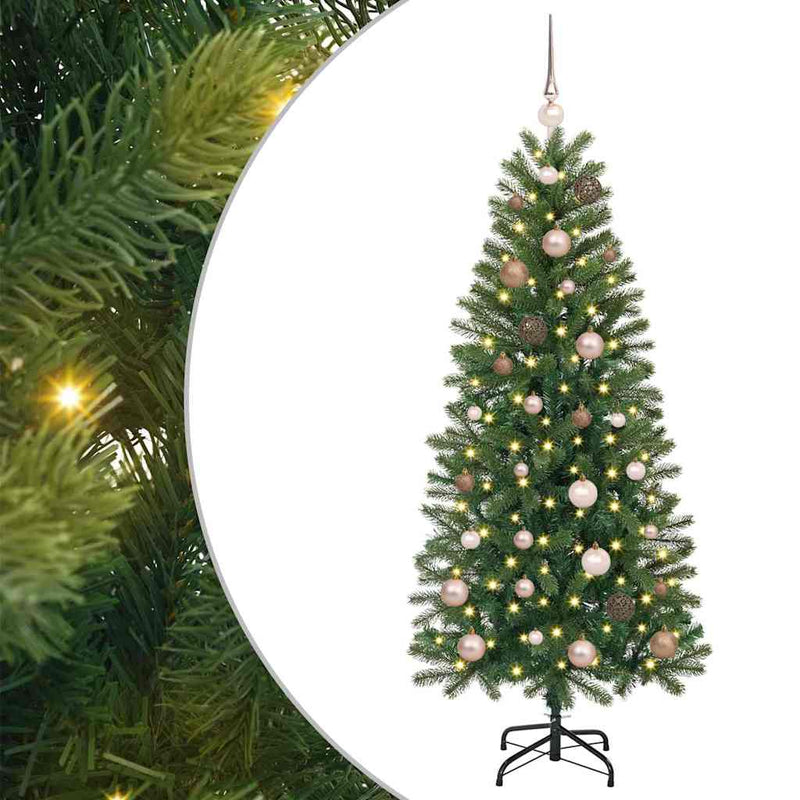 Brad de Crăciun artificial Verde 150 cm PE și PVC