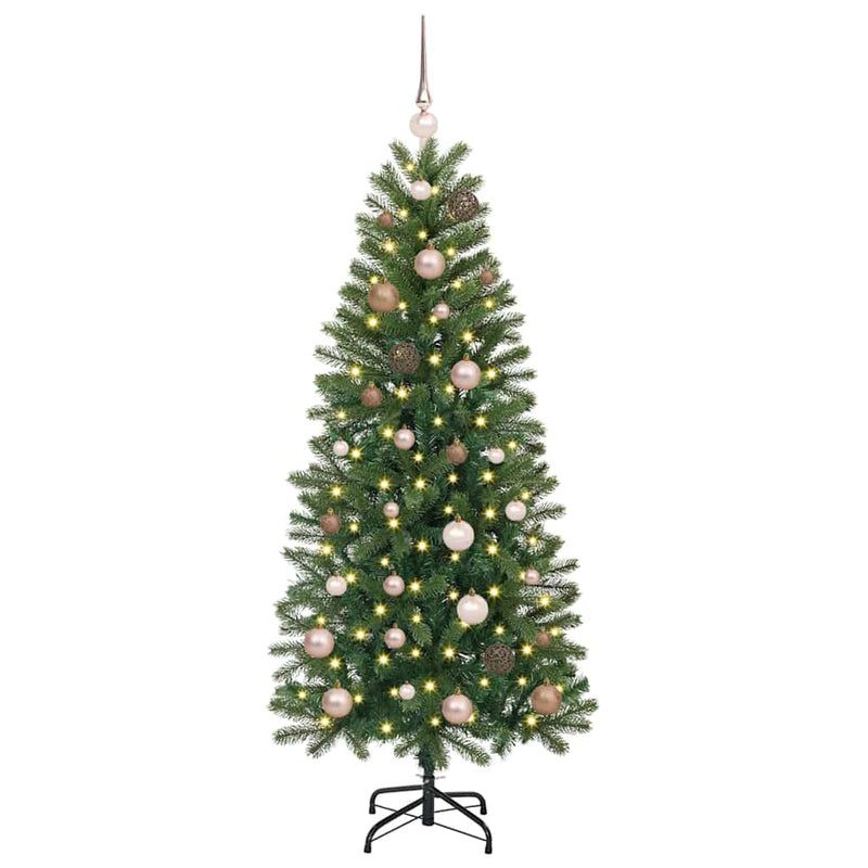 Brad de Crăciun artificial Verde 150 cm PE și PVC