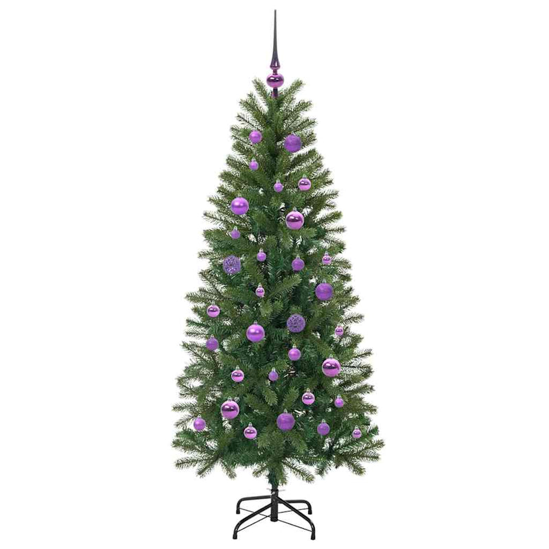 Brad de Crăciun artificial Verde 150 cm PE și PVC