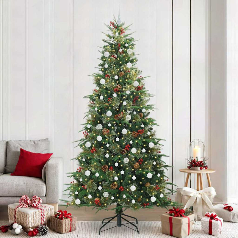 Brad de Crăciun artificial cu ramuri articulare Verde 240 cm
