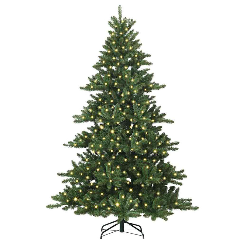 Brad de Crăciun artificial cu ramuri articulare Verde 240 cm