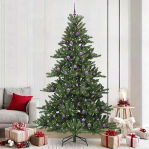 Brad de Crăciun artificial cu ramuri articulare Verde 240 cm