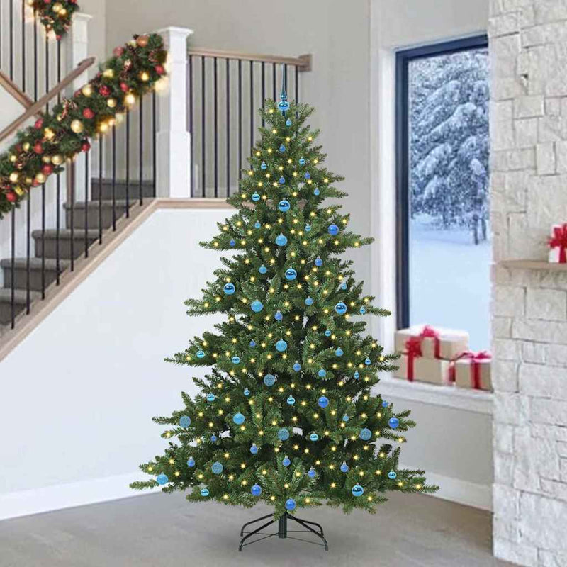 Brad de Crăciun artificial cu ramuri articulare Verde 240 cm