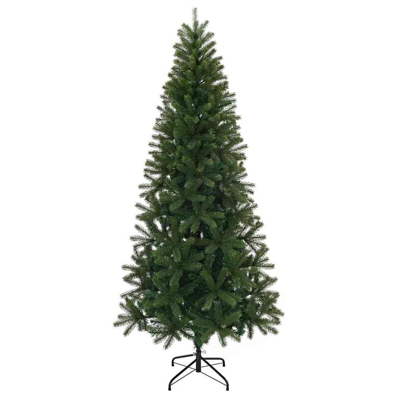 Brad de Crăciun artificial 180 cm PVC, PE și oțel Verde