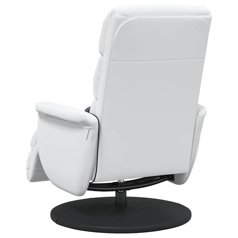 Fotoliu recliner Alb PU