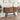 Support TV 110 x 30 x 75 cm natural Lemn solid de tec