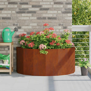 Jardinieră Ruginit 120 x 60 x 50 cm