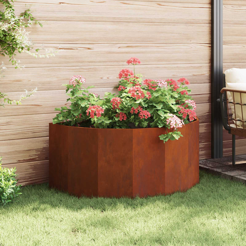 Jardinieră Ruginit 120 x 60 x 50 cm
