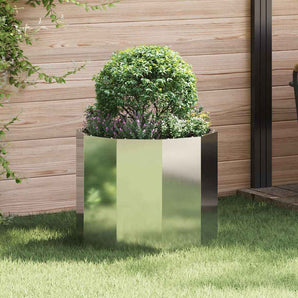 Jardinieră Argintiu 60 x 60 x 50 cm Oțel Galvanizat