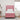 Pat cu arcuri cu headboard Manual Roz 200 x 100 cm Catifea