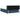 Pat cu arcuri cu headboard albastru 200 x 160 cm țesătură
