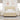 Pat cu arcuri cu pernă cu headboard Crem 200 x 160 cm țesătură