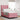 Pat cu arcuri cu headboard Roz 100 x 200 cm Catifea