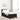 Pat cu arc LED cu headboard Negru 80 x 200 cm Catifea