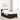 Pat cu arc LED cu headboard Negru 90 x 200 cm Catifea