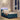Pat cu arc LED cu headboard Albastru închis 90 x 190 cm Catifea