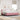 Pat cu arc LED cu headboard Roz 200 x 200 cm Catifea