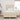 Pat cu arc LED cu headboard Crem 120 x 200 cm țesătură