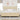 Pat cu arc LED cu headboard Crem 200 x 200 cm țesătură