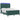 Pat cu arc LED cu headboard Verde închis 140 x 200 cm Catifea