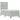 Pat cu arc LED cu headboard Gri deschis 80 x 200 cm Catifea