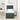 Pat cu arc LED cu headboard Verde închis 80 x 200 cm Catifea
