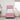 Pat cu arc LED cu headboard Roz 80 x 200 cm Catifea