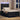 Pat cu arc LED cu headboard Negru 120 x 190 cm Catifea