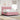 Pat cu arc LED cu headboard Roz 180 x 200 cm Catifea
