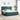 Pat cu arc LED cu headboard Verde închis 200 x 200 cm Catifea