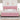 Pat cu arc LED cu headboard Roz 200 x 200 cm Catifea