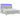 Pat cu arcuri cu benzi LED Gri deschis 200 x 200 cm Catifea